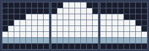 Tiles 29-31: a cloud's left end, middle and right end.