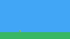 A full jump, then a short hop: the jump is as high as you hold Z.