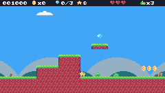 Pip with the star power flashes through four colors and knocks out every enemy it touches.
