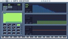 SFX 1 in the SFX editor