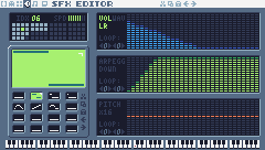 SFX 6 in the SFX editor