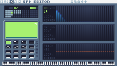 SFX 7 in the SFX editor
