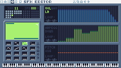 SFX 11 in the SFX editor