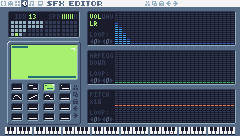 SFX 13 in the SFX editor