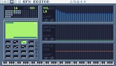 SFX 16 in the SFX editor
