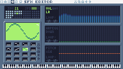 SFX 21 in the SFX editor