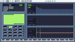 SFX 22 in the SFX editor